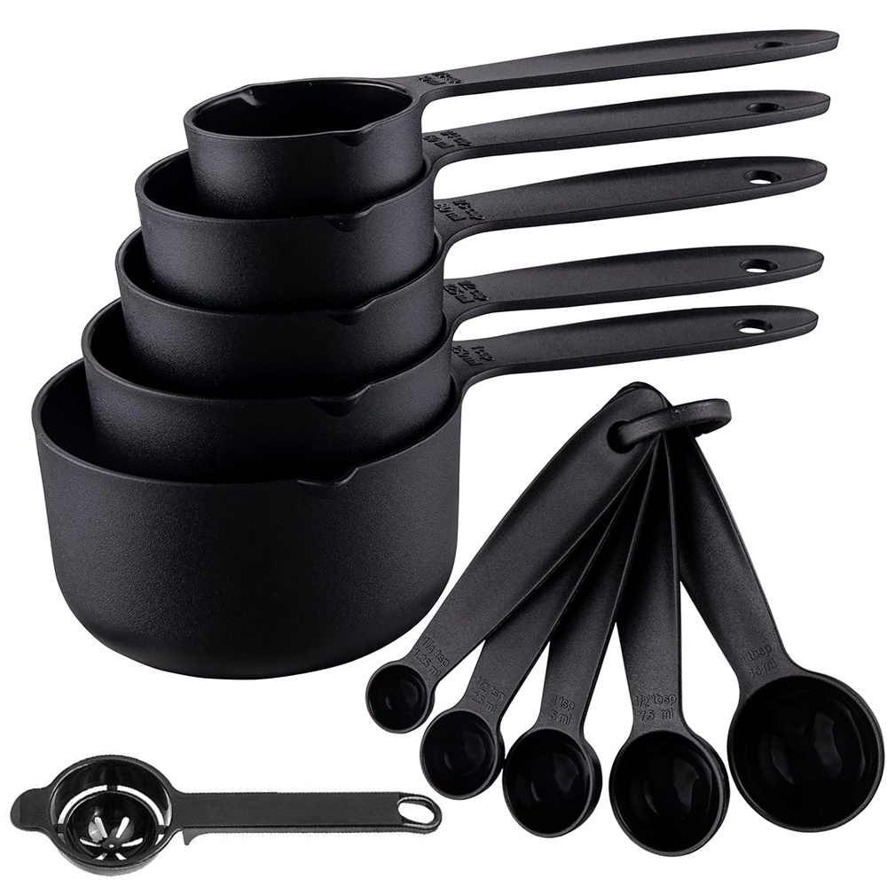 Egg Separator Tool - 11 adet Plastik Ölçü Kapları ve