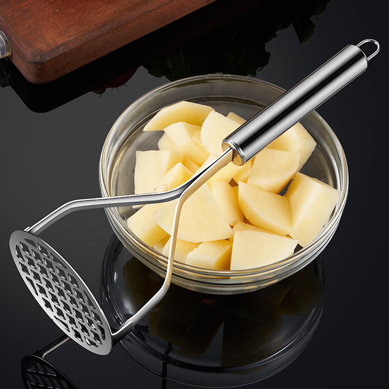 Kitchen Gadgets For Men - Manuel Paslanmaz Çelik Patates Ezici Meyve