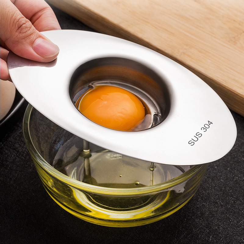 Egg Separator Tool - Paslanmaz Çelik Yumurta Beyaz Ayırıcı Araçları