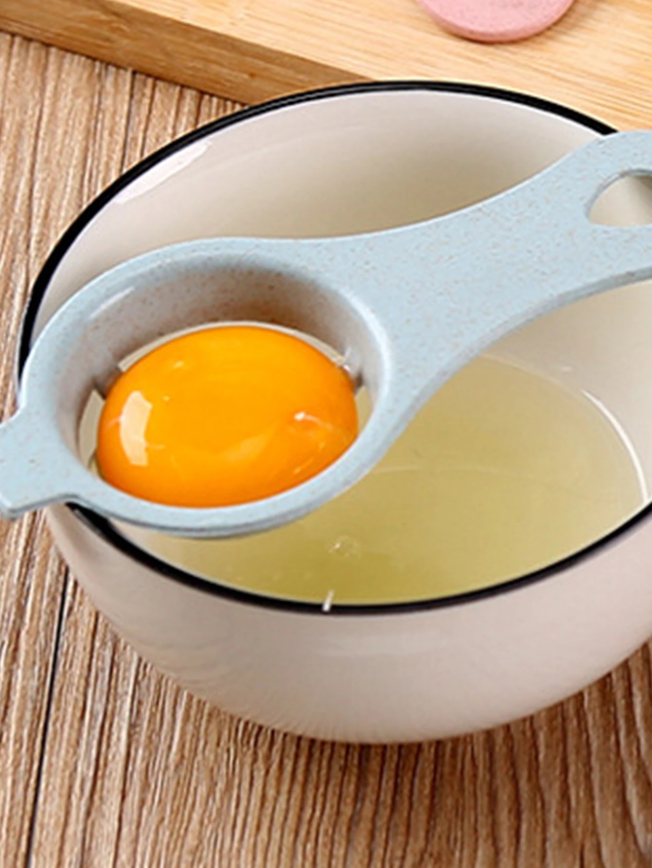 Egg Separator Tool - Yeni kuru yumurta ayırıcı beyaz ve